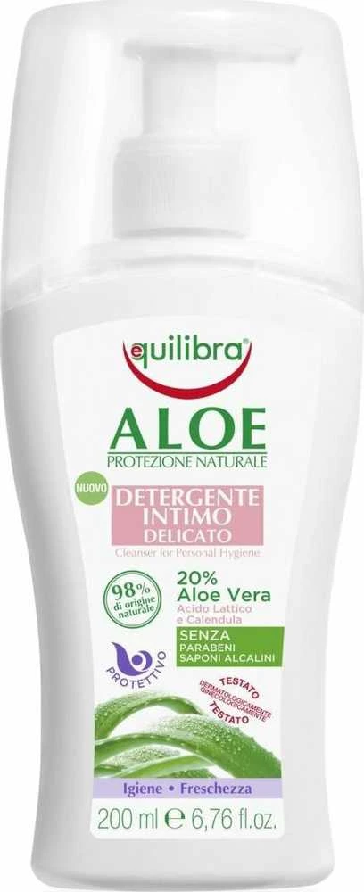 Equilibra Aloe Gentle Clean Hyg , Švelnus intymios higienos prausiklis 200 ml