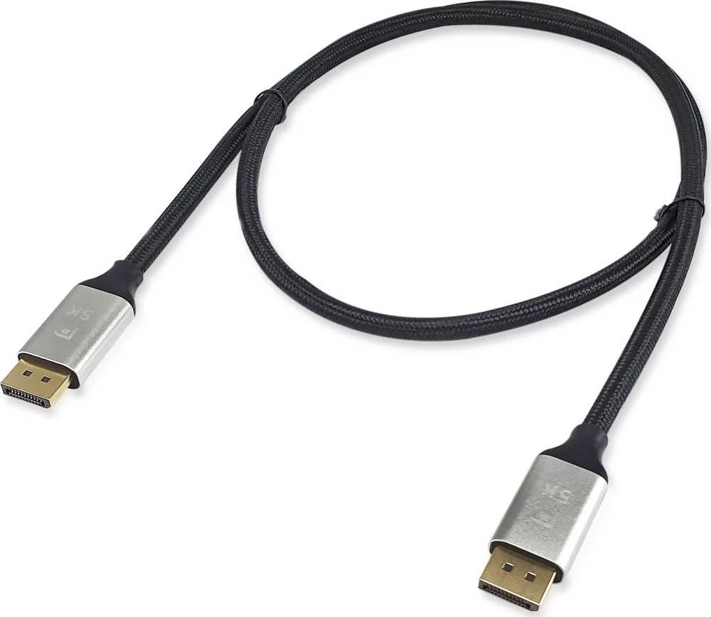 Equip 119263 kabelis DisplayPort 3 m Aliuminio, Juodas