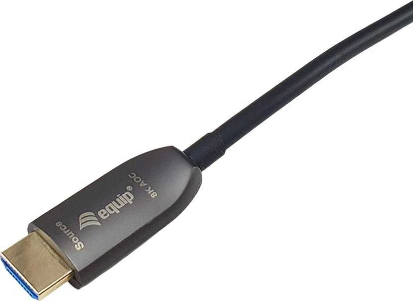 Equip 119422 HDMI kabelis 50 m HDMI A tipo (standartinis) Juoda