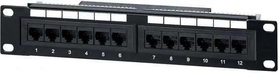 Equip 208015 komutacinė panelė 1U