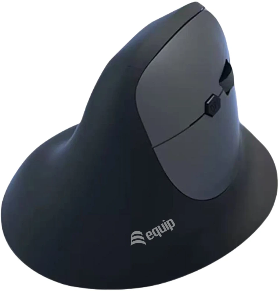 Pelė Equip DM 2.4GHz+BT 6 Przycisk Prawa Juodas (245120)