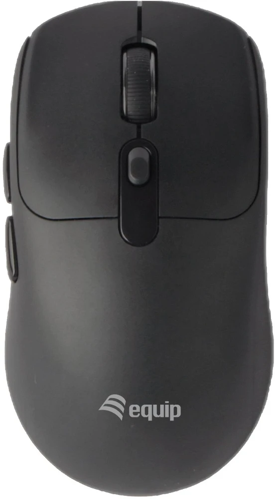 Pelė Equip Kompaktmaus Wireless Dual Mode 6Btn L+R juodas