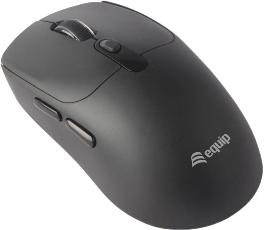 Pelė Equip Kompaktmaus Wireless Dual Mode 6Btn L+R juodas