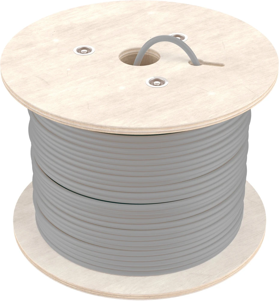 Equip Instaliacijos įranga Cat6 U/UTP ECA kabelis 305,00 m pilkas PVC