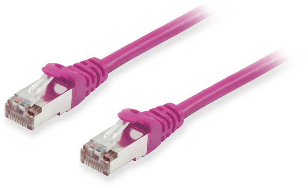 Equip Equip 606802 kabelis sieciowy Violetinis 0,5 m Cat6a S/FTP (S-STP)