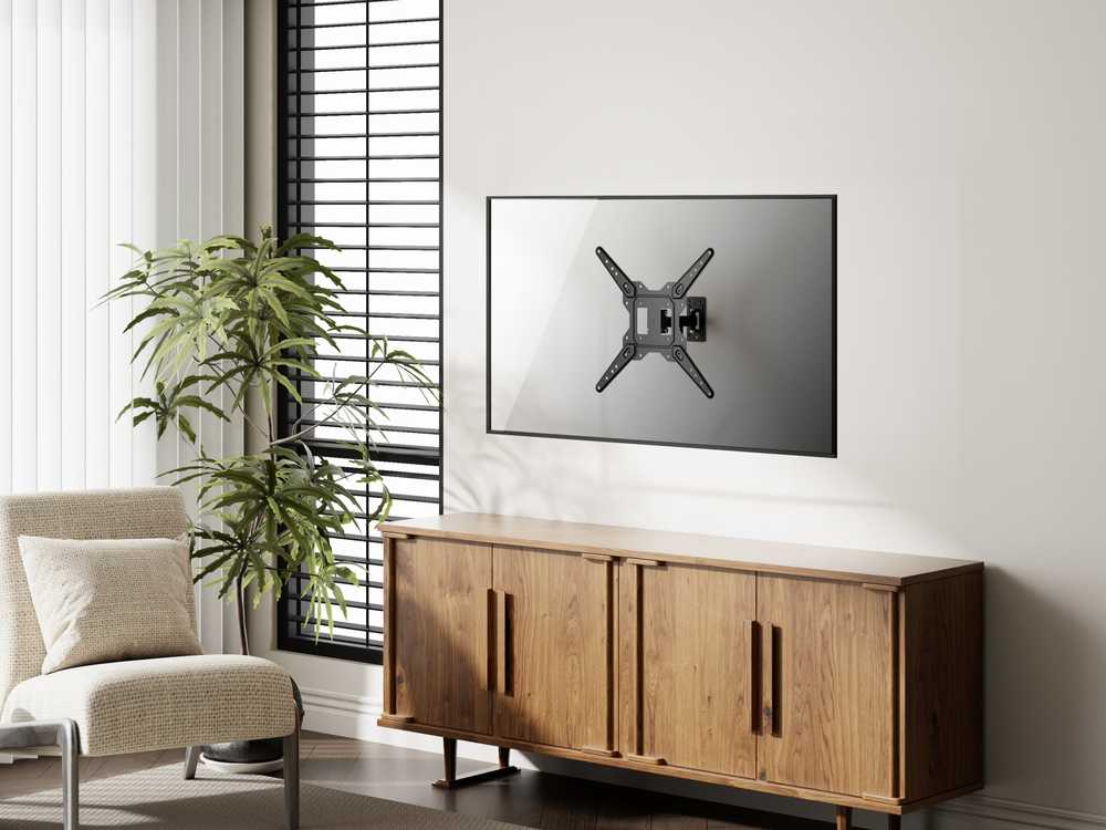 Equip Įrengti 650412 TV laikiklis 139,7 cm (55'') Juodas