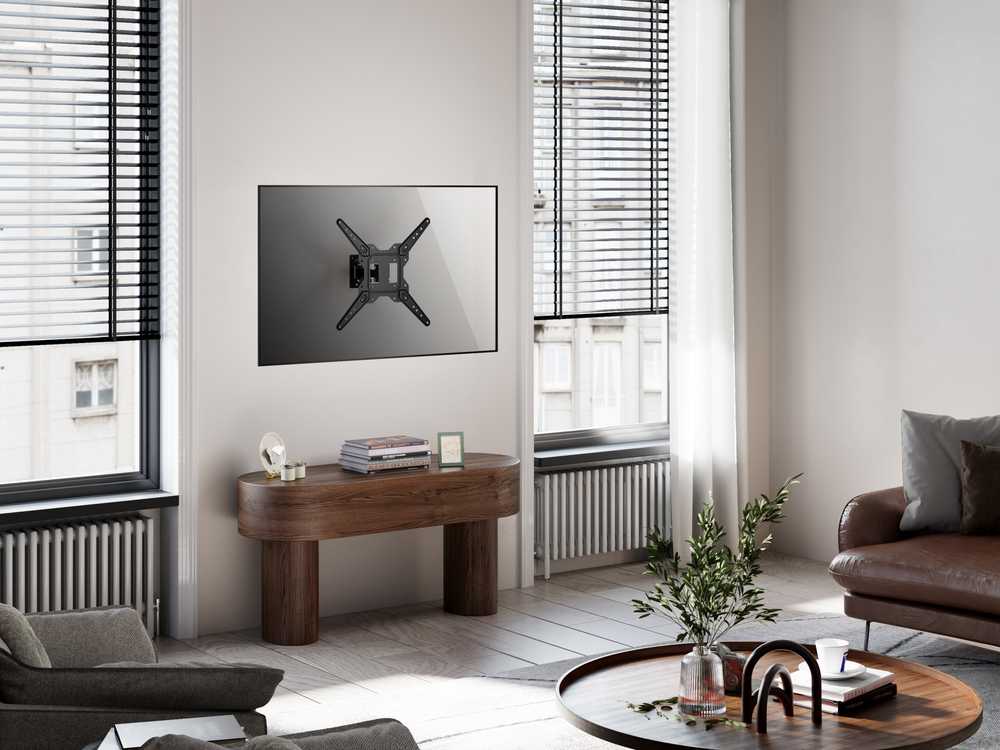 Equip Įrengti 650412 TV laikiklis 139,7 cm (55'') Juodas