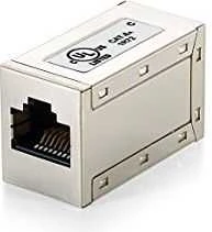 Inline Įrengti Cat.6A ekranuotą modulinę linijinę movą – RJ-45 – RJ-45 – metalinę