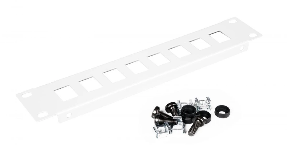 Equip Equip Patchpanel 10'' mit Keystone Montage 1U, grau