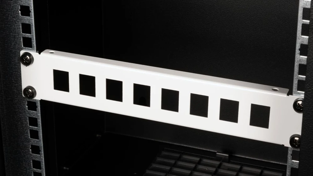 Equip Equip Patchpanel 10'' mit Keystone Montage 1U, grau