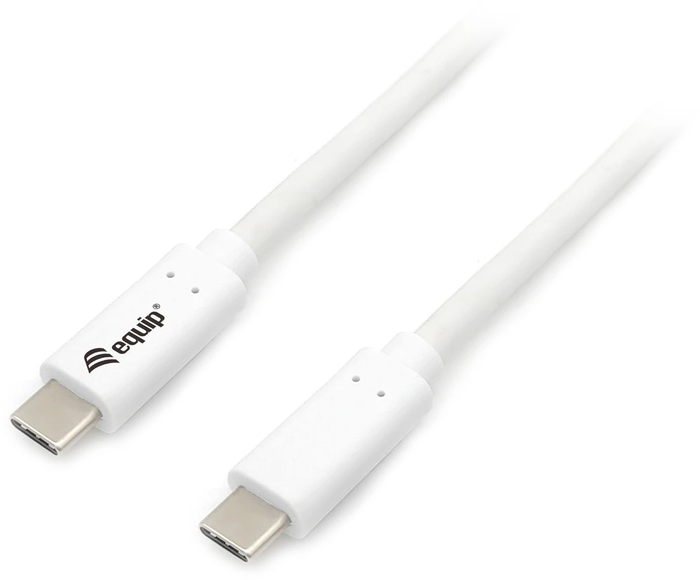 Equip 128365 kabelis USB USB 3.2 Gen 1 (3.1 Gen 1) 0,5 m USB C Baltas