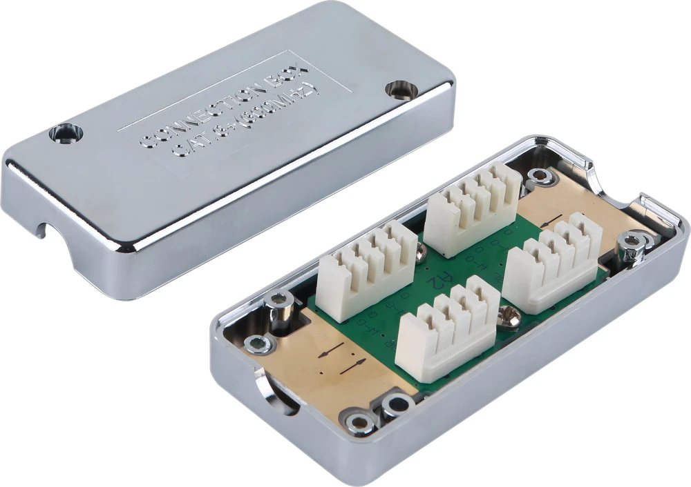 Equip Equip 135623 Cat6a tinklo jungiamoji dėžutė Sidabrinė