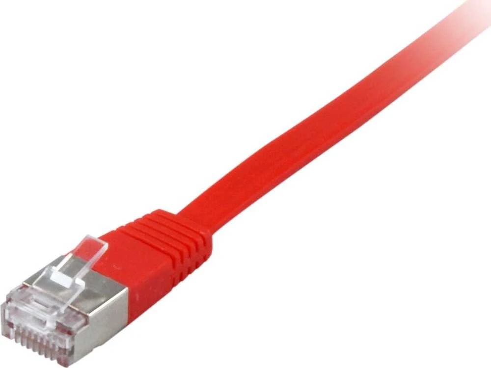 Equip Equip Patchkabel Cat6A U/FTP 2xRJ45 3.00m raudona Flach LSZH