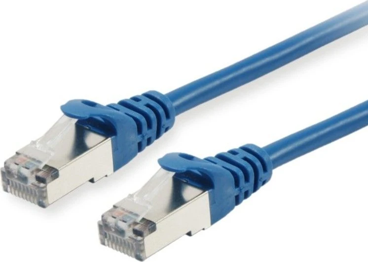 „Equip“ tinklo kabelis Cat.6a, S/FTP, 1,5 m, mėlyna (606212)