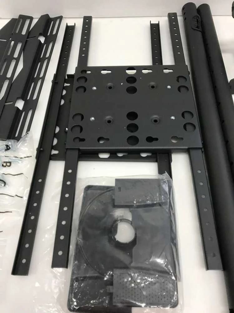 Laikiklis Equip įrengti 32"–65" ant lubų tvirtinamą dviejų ekranų televizoriaus laikiklį – viešas ekranas – 80 kg – 81,3 cm (32 colių) – 165,1 cm (65 colių) – 100 x 100 mm – 600 x 400 mm