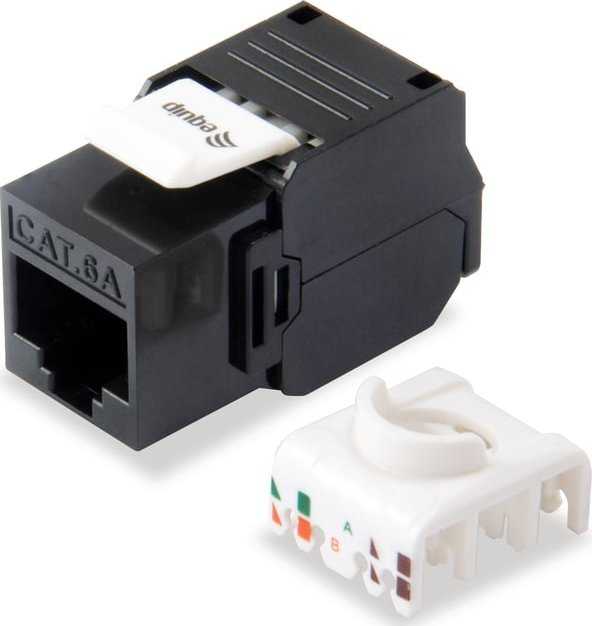 Equip Equip 769226 lyties keitiklis / kabeliai RJ-45 LSA juodas