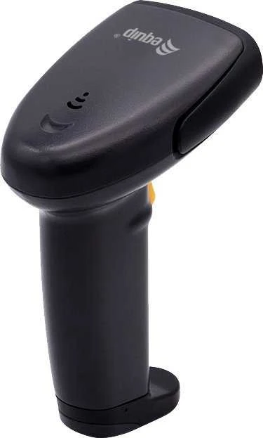 Equip 351020 brūkšninių kodų skaitytuvas Rankinis brūkšninių kodų skaitytuvas 1D LED Juoda