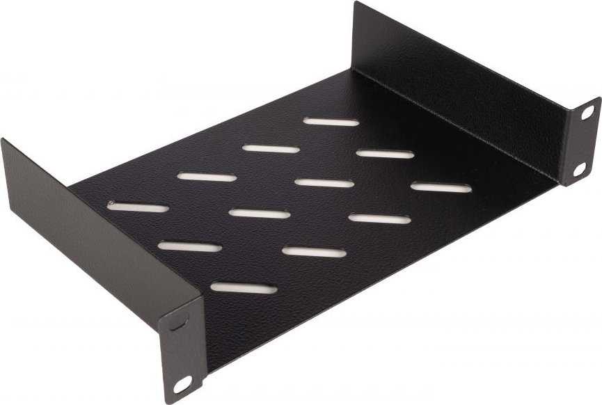 Equip Equip Fachboden fest 10'' für Serverschränke, 1U 15cm sw