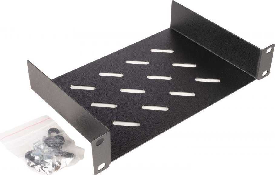Equip Equip Fachboden fest 10'' für Serverschränke, 1U 15cm sw