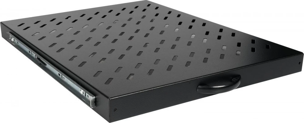 Equip Equip Fachboden variabel 19'' für Serverschränke, 1U 80cm sw
