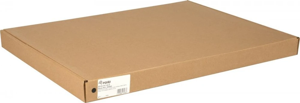 Equip Equip Fachboden variabel 19'' für Serverschränke, 1U 80cm sw