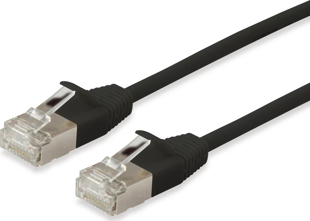 Equip Equip Patchkabel Cat6A F/FTP 2xRJ45 20.00m sw Slim LSZH