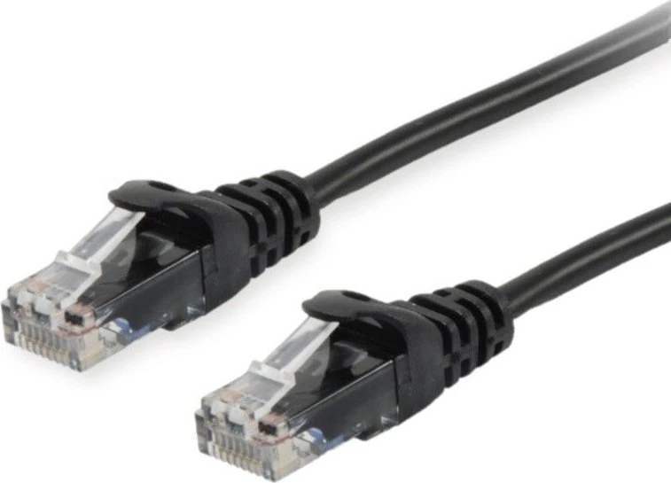 Equip Equip Patchkabel Cat6A U/UTP 2xRJ45 1.00m juodas LSZH
