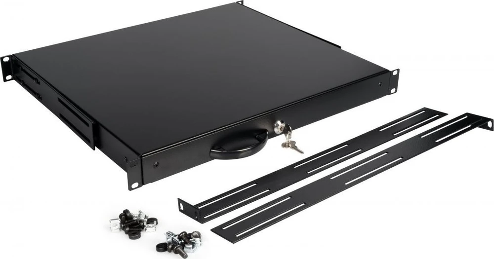 Equip Equip Schublade 19'' für Serverschränke 1U, abschließbar sw