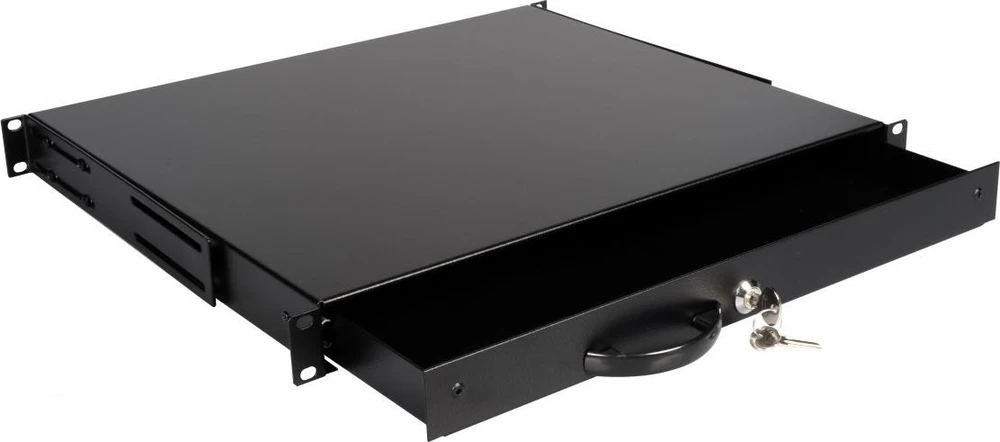 Equip Equip Schublade 19'' für Serverschränke 1U, abschließbar sw