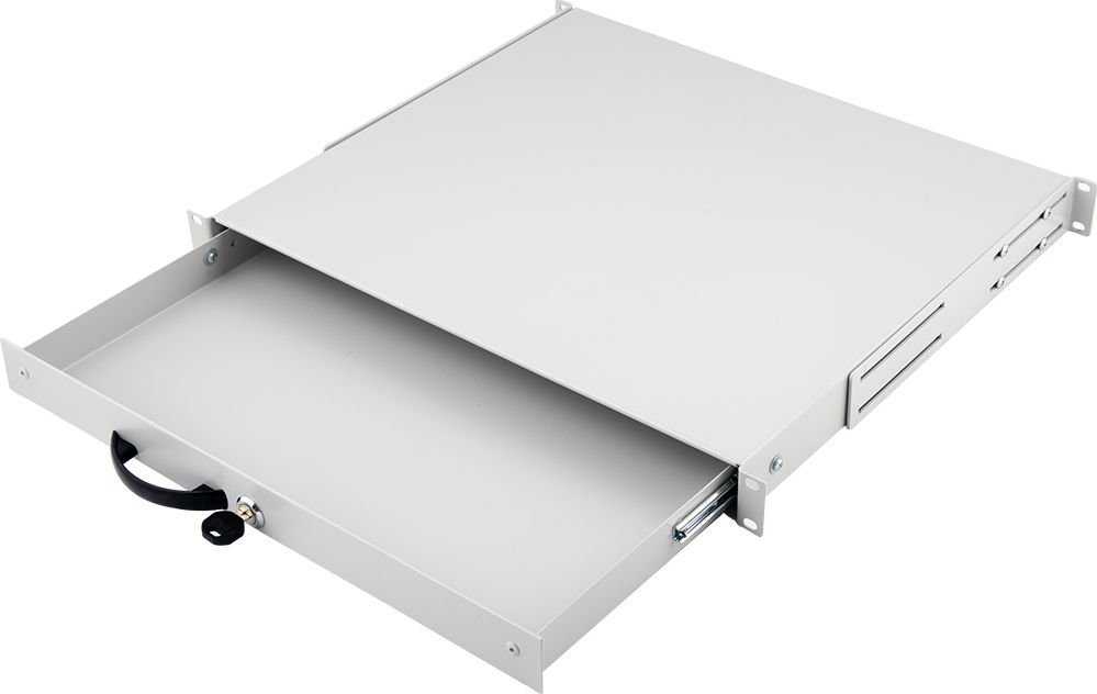 Equip Įranga 19" stalčiai 1U serverių spintelėms, rakinami