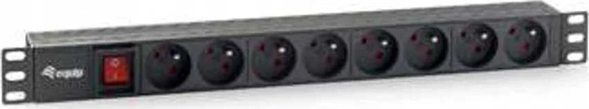 Equip Equip Steckdosenleiste 19"(1HE)8fach CEE7/5 1,8m (Franz.)
