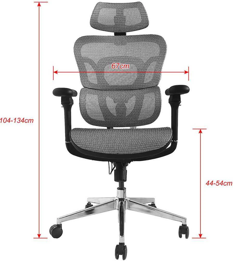 Biuro kėdė Equip 651050 Pilka Lite