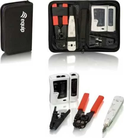 Equip 129503 kabelių užspaudimo replės Įrankių rinkinys Multi spalvos