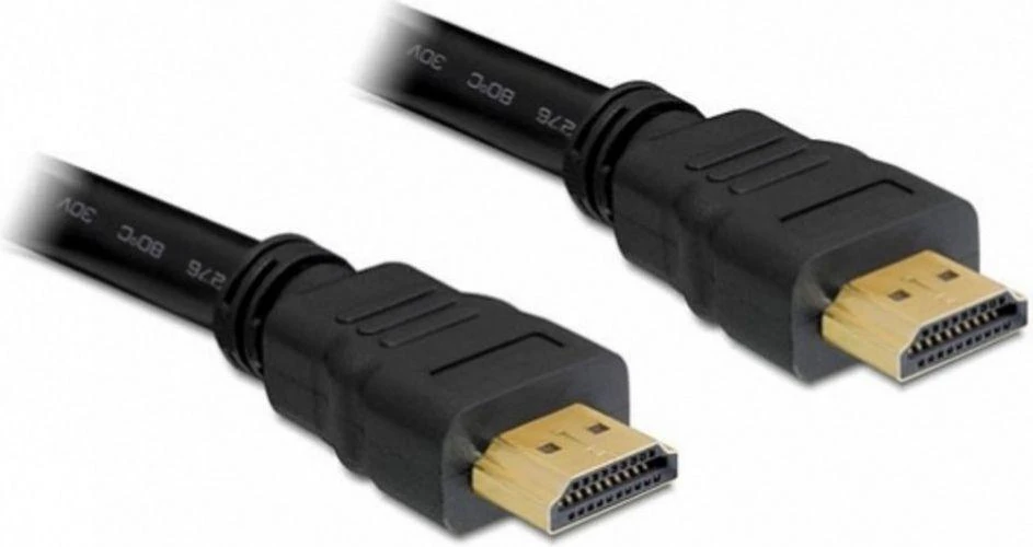HDMI kabelis su paauksuotomis jungtimis