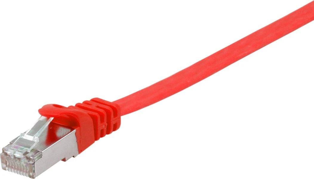 Equip Įrengti Įrengti Patchkabel Cat6A U/FTP 2xRJ45 10,00 m raudona LSZH