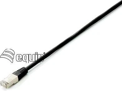 Equip Įrengti Patchcord Cat6a, S / FTP, 10m, juoda (605696)