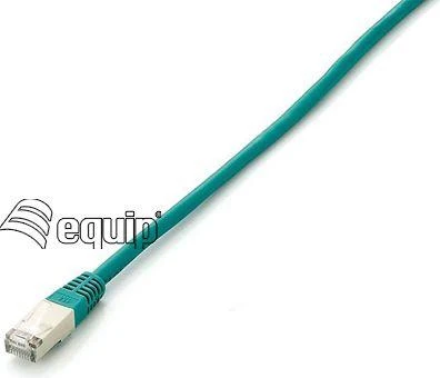 Equip Įrengti Patchcord Cat6a, S / FTP, 10m, žalia (605646)