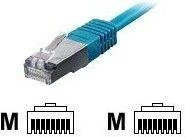 Equip 605638 tinklo kabelis Mėlyna 15 m Cat6a S/FTP (S-STP)