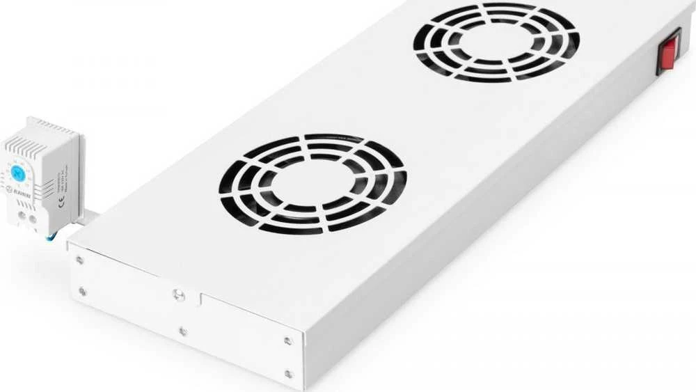 Equip Lftermodul 19 fr Serverschrnke. 2xLfter RAL7035