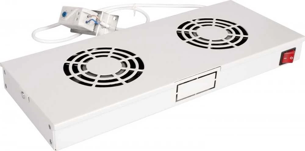 Equip Lftermodul 19 fr Serverschrnke. 2xLfter RAL7035