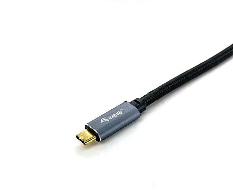Kabelis USB Equip USB-C - USB-C 3 m Juodas (128359)