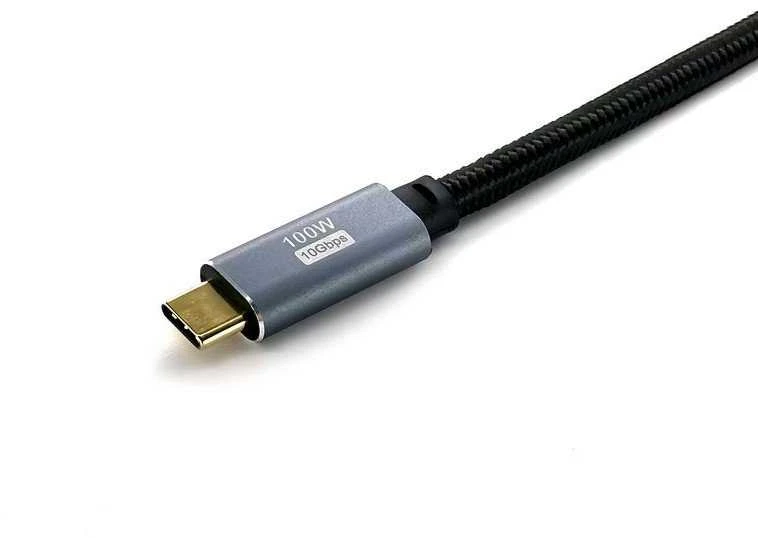 Kabelis USB Equip USB-C - USB-C 3 m Juodas (128359)