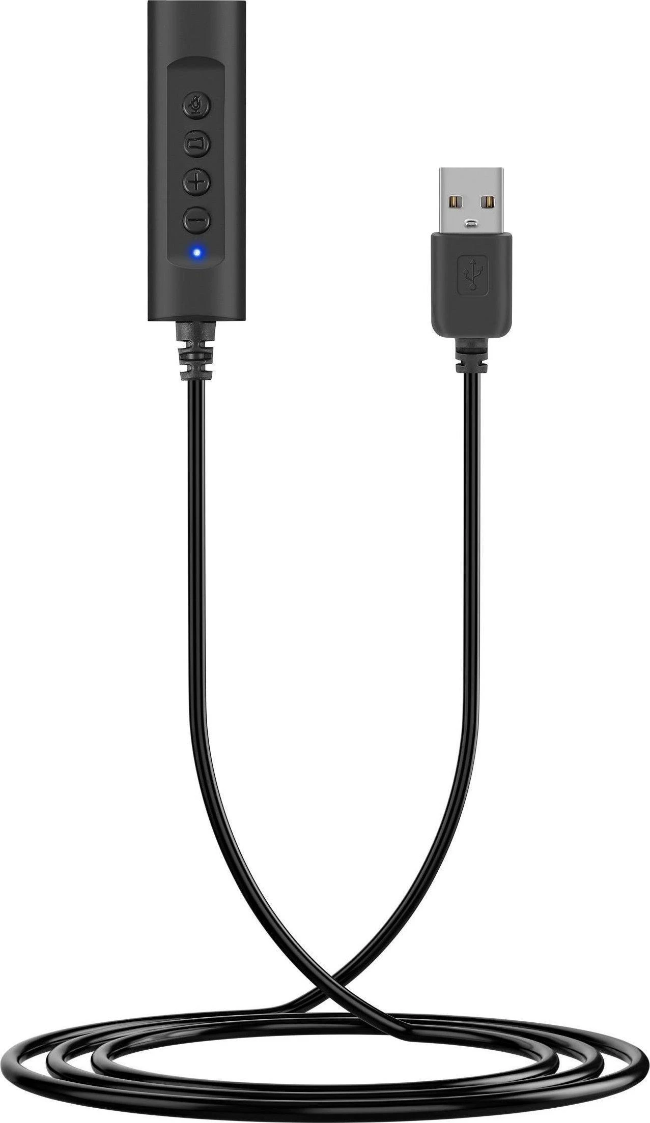 Equip Garso kabelio adapteris USB-A->1X Klinkenbuchse 4pin St/Bu