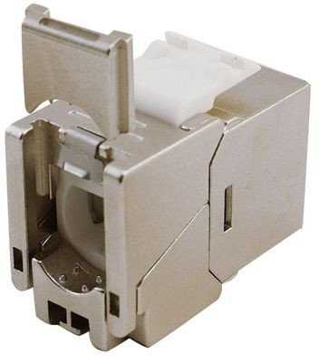 Equip Equip Keystone Jack geschirmt Cat.6A Werkzeugf.Metall 8erSet