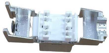 Equip Equip Keystone Jack geschirmt Cat.6A Werkzeugf.Metall 8erSet
