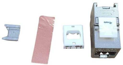 Equip Equip Keystone Jack geschirmt Cat.6A Werkzeugf.Metall 8erSet