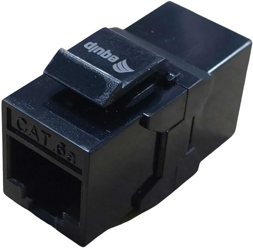 Equip Equip Keystone Verbinder ungeschirmt Cat6A 2x RJ45 8er Set