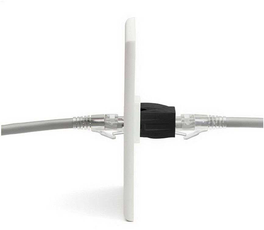 Equip Equip Keystone Verbinder ungeschirmt Cat6A 2x RJ45 8er Set