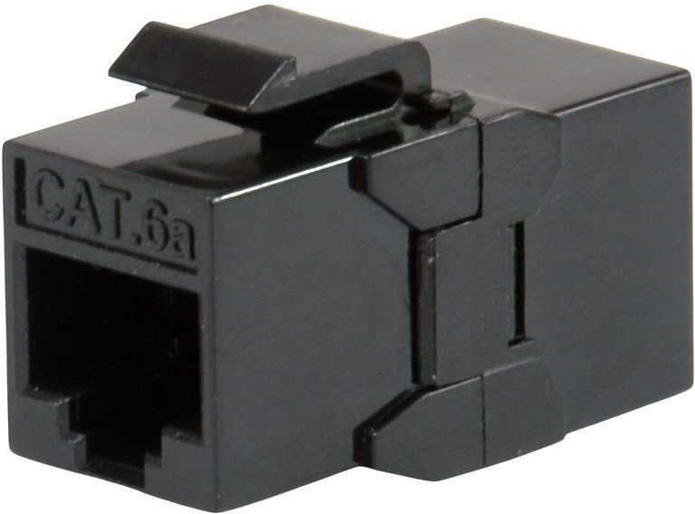 Equip Equip Keystone Verbinder ungeschirmt Cat6A 2x RJ45 8er Set