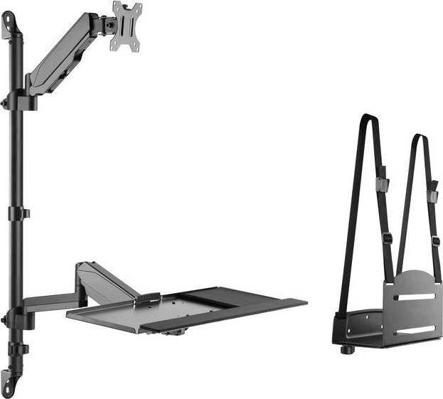 Equip Laikiklis ścienny na monitorius 17'' - 32'' Workstation (650170)